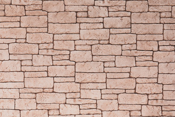 (風景ｰ素材)ブロックの壁３