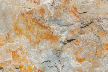 Surface of the marble with brown tint, Stone texture and background.