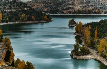 Sickles of the Duraton River, Segovia, Spain.