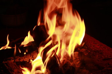 Abstract background.fire