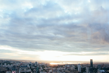 Fototapeta premium Yekaterinburg city from a height