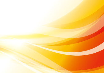 アブストラクト　波　光　背景　赤