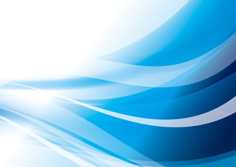 アブストラクト　波　光　背景　青