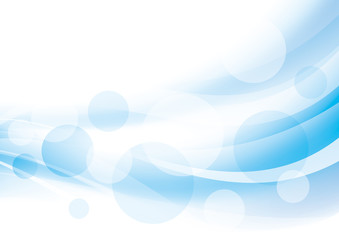 アブストラクト　波　光　背景　水色