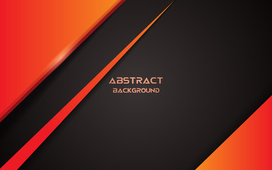 Abstract metallic gradient red black frame layout design tech innovation concept background