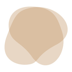 brown free shapes geometric for banner background, simple liquid stain brush flat blob for labels ad copy space, fluid spot template for logo graphic, simple ad banner colored gradient free shape wave