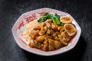 魯肉飯 ルーローハン　Taiwanese dish of  minced pork rice
