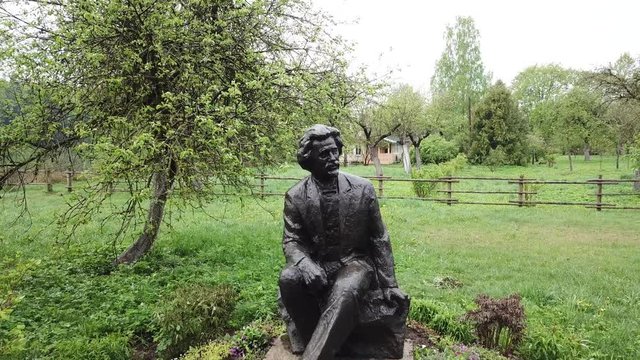 Spring at the I.E. Manor Museum Repina Zdravnevo