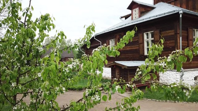 Spring at the I.E. Manor Museum Repina Zdravnevo