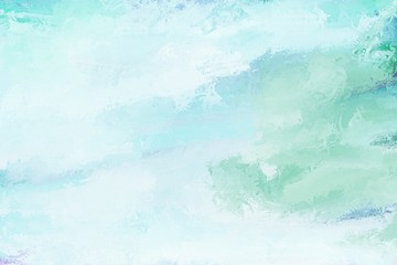 Fototapeta na wymiar cool stylish painting, soft blue marine colored background