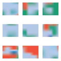 Fototapeta premium Bright interesting vector texture.