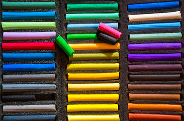 Fototapeta premium chalk for drawing