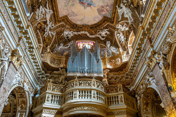 interior of st isaacs cathedral