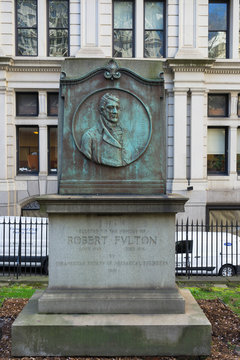 Cemetery of Trinity Church in New York City