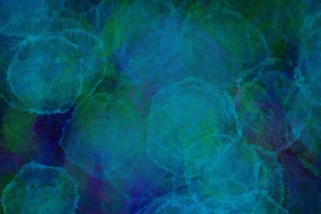 Obraz na płótnie Canvas Abstract Jellyfish Painting