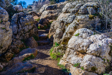 El Torcal de Antequera is a nature reserve located to the south of the city of Antequera, in the province of Andalusia. Spain