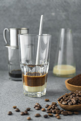 Vietnamese traditional coffee.