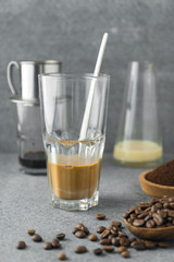 Vietnamese traditional coffee.