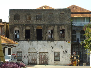 Altes Gebäude in Mombassa