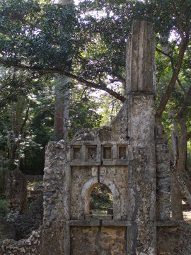Ruinen von Gedi in Kenia