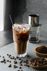 Vietnamese traditional coffee.