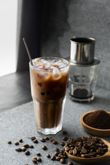 Vietnamese traditional coffee.