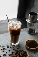 Vietnamese traditional coffee.
