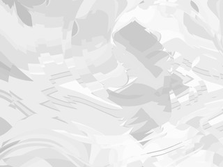 Abstract grey and white graphic illustration background. Modern design.