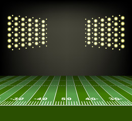 american football field