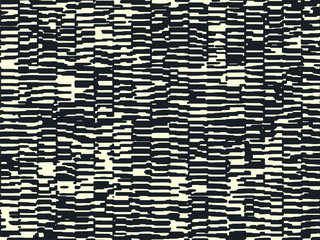 Abstract grunge vector background. Monochrome composition of irregular graphic elements.