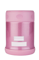 Thermos white background