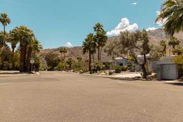 a street of palm spring 1