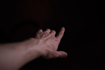 Fototapeta premium veins hand