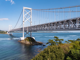 徳島県 鳴門市 渦潮 大鳴門橋