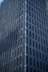 Grey Stone Tower Foreboding in Shadow