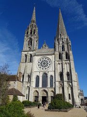 Fototapeta na wymiar Cathédrale de Chartres