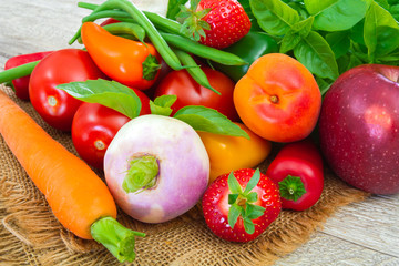 plusieurs légumes