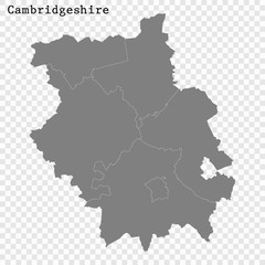 High Quality map is a county of England