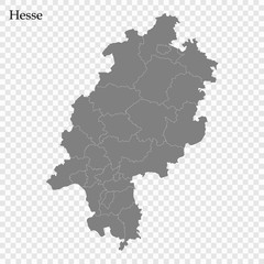 High Quality map is a state of Germany