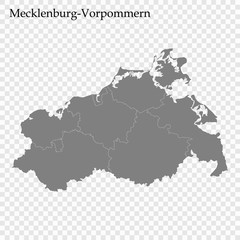 High Quality map is a state of Germany