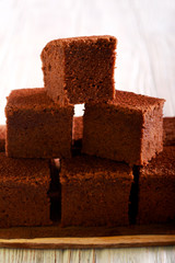 Chocolate cake bars - brownies