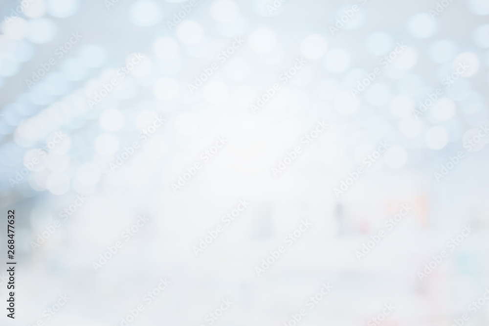 Sticker abstract blurred path way interior for way success or technology for background