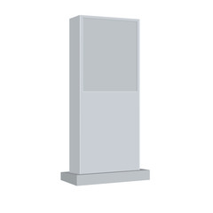 Interactive Information Kiosk Terminal Stand Screen Display Console Infokiosk