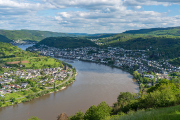 Fototapeta na wymiar Rheinschleife