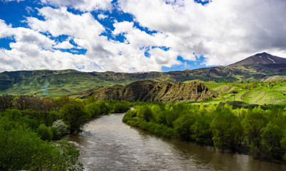 Georgian Caucasus landscape