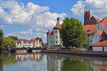 An der Isar in Landshut