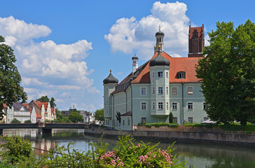 An der Isar in Landshut