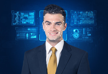 Biometric verification. The concept of a new technology of face recognition.