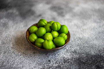 Organic food concept