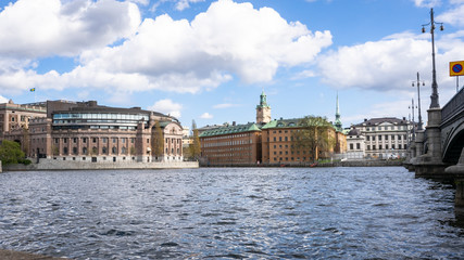 Stockholm, Sweden. Swedish parliament building.